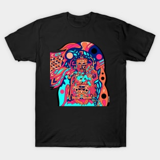 psychodelic astronaut ecopop T-Shirt